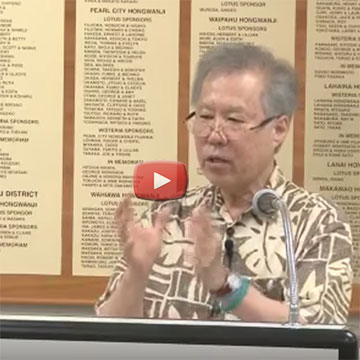 Dr. Kenneth Tanaka video still with play button
