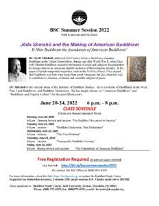 👥💻📿🎫 BSC 48th Summer Session @ Buddhist Study Center | Honolulu | Hawaii | United States